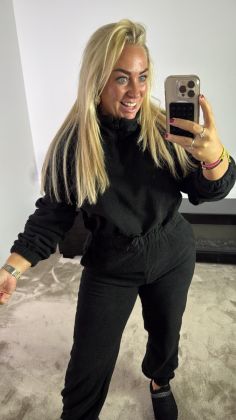 fleece huispak 36658 Zwart