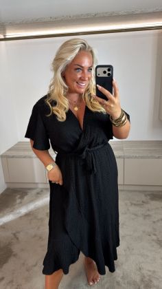 c-8810-dress Zwart