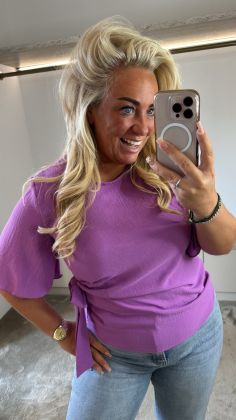 Zomer top a-8374 Paars