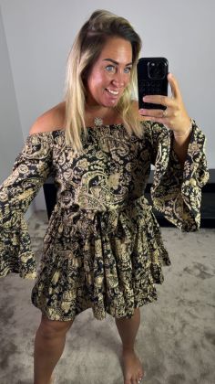 Jurk Celine 61064onesize Zwart
