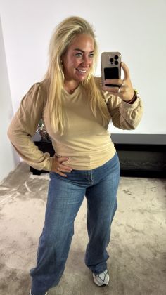 Rebelz trui reb-1299 Bruin