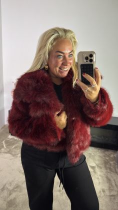 Jas Russia mvc73 Bordeauxrood