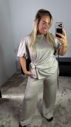 Mommy travel top Charlie 66811 Taupe