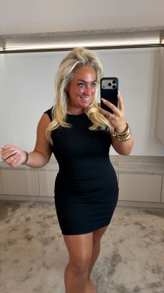Dress 9575 Zwart