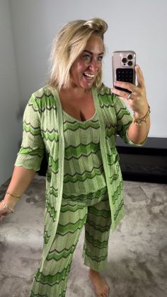 Bikini overslag moocci Groen