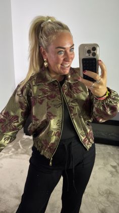 Jas Metallic 6896 Rood