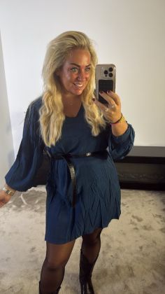 Rebelz jurk reb-15291 Blauw