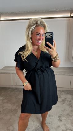 a 8798 dress Zwart