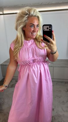 Lola dress a-95228 Roze