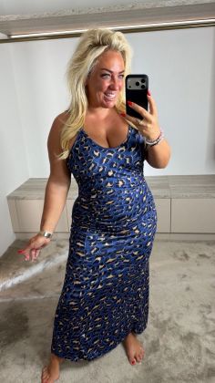 a-8612-dress Blauw