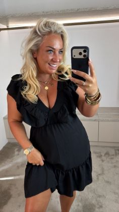 diva dress 8490 Zwart