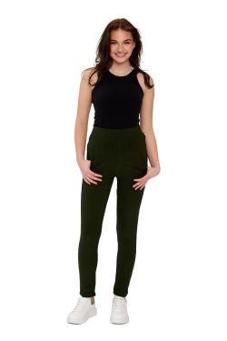 mommy travel broek 6001 Olijfgroen