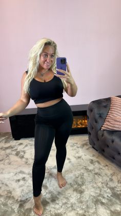 Mommylegging hs6153 Zwart