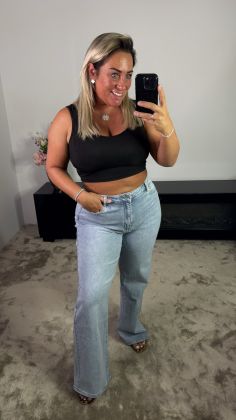 Mommy Jeans wideleg hm6563-6
