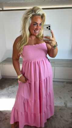 Dress Soof 26097 Roze