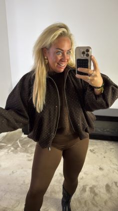 glitter bomber 65521 Bruin