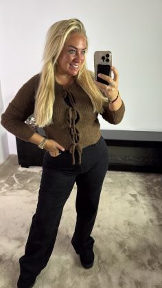 Super stretch jeans h966-3 Zwart