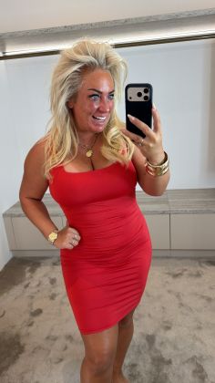 Dress 7872 Rood