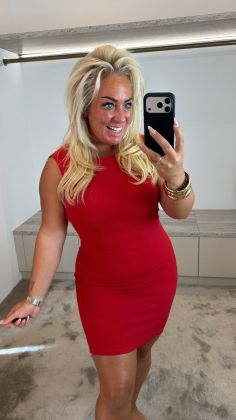 Dress 9575 Rood