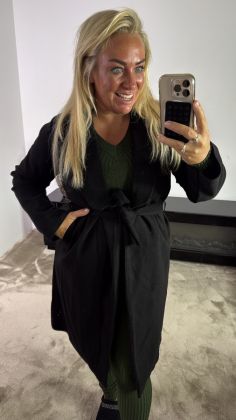 Jas wikkel 54331 Zwart