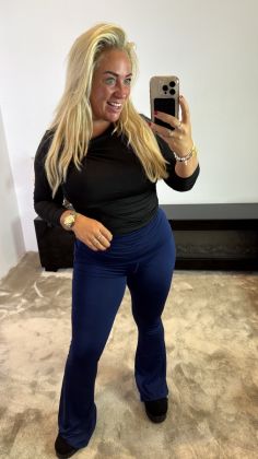 Mommy PREGGY proof Donkerblauw