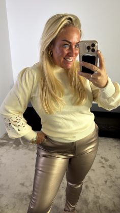 Rebelz trui reb-39120 Beige