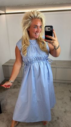 Lola dress a-95228 Blauw