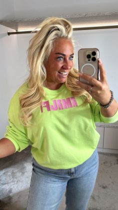 Lente trui Groen