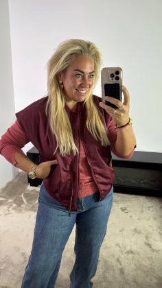 bodywarmer 030009 Bordeauxrood