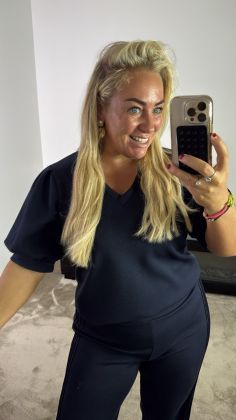 comfy top 12503 Marineblauw