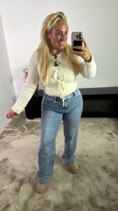 Super stretch jeans bg205-3 Blauw