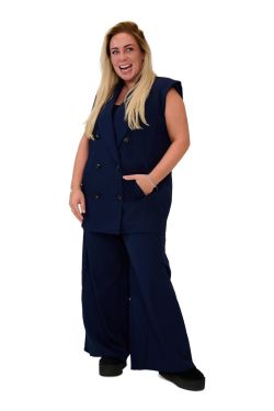2piece office one size navy 88323