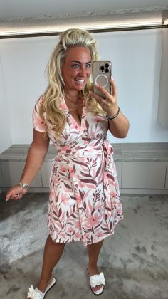Maffia dress 10562 Roze
