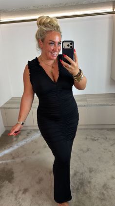 a-8630-dress Zwart