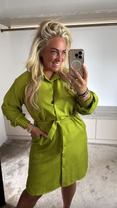 DRESS Olijfgroen