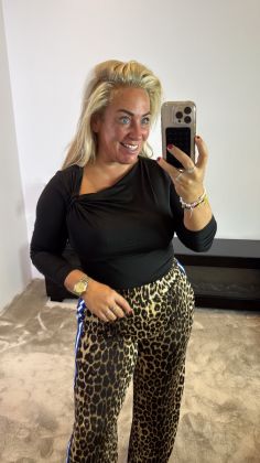 Mommy extra stretchy top Zwart