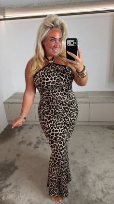 c-8828-dress Zwart