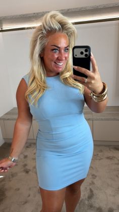 Dress 9575 Lichtblauw