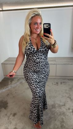 a-8652-dress Zwart
