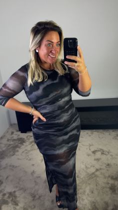Jurk Robin 8172 Zwart
