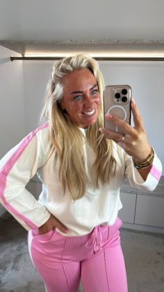 Lente trui Roze