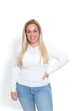 lente trui 109 onesize Wit