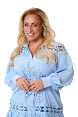 Dress VMC 7013 Blauw