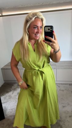 Dress a-8483 Groen